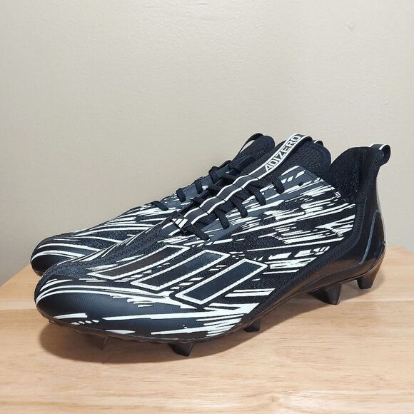 Adidas Adizero 12.0 Glow In The Dark Football Cleats Black IE5447 Men\'s Size 13 main image 5
